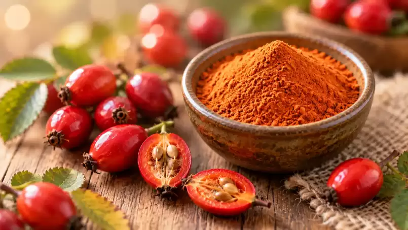 Rūgščiųjų erškėčių milteliai